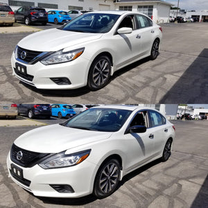 Trim Illusion - Mesh Gloss Black Tape-on Patented Grille Overlay 16-18 Nissan Altima S/SR/SV/SL 1 PC