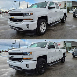 Trim Illusion - Gloss Black Patented Snap-on W/Tape Patented Door Handle Cover for Chevrolet/GMC Models 8 PCS (DH6226BLK)