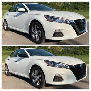 Trim Illusion - Gloss Black Patented Snap-on W/Tape Patented Grille Overlay 19-22 Nissan Altima 1 PC