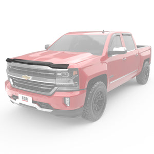 EGR Smoke Finish Superguard Hood Guard for Silverado 1500