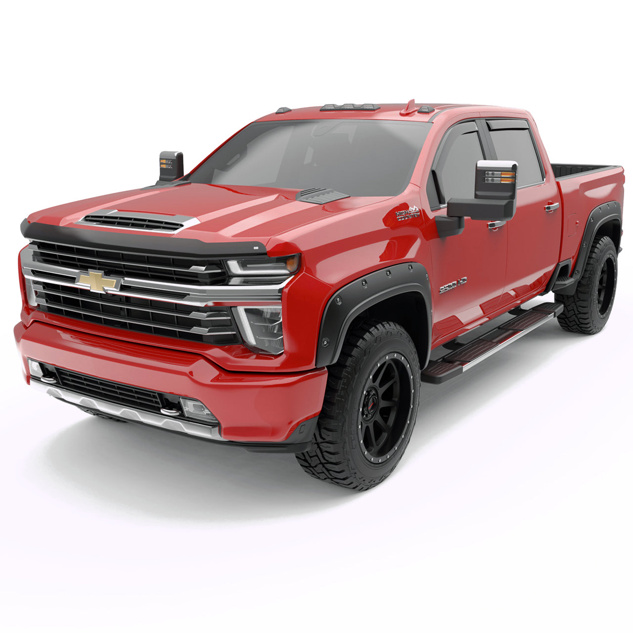 EGR Matte Finish Superguard Hood Guard for Silverado 2500HD/3500HD