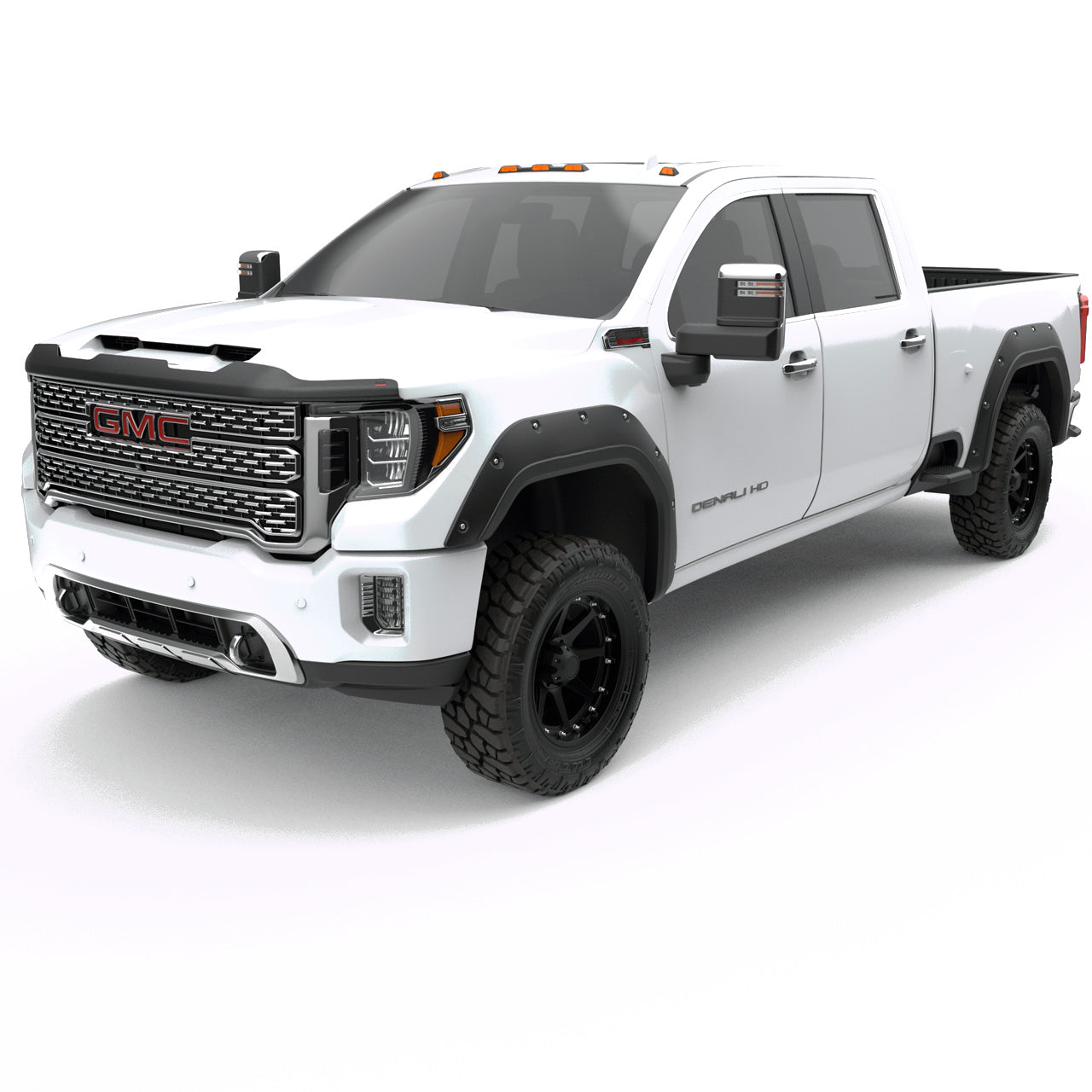 EGR Superguard Hood Guard Matte Black - 20+ GMC Sierra 2500 & 3500