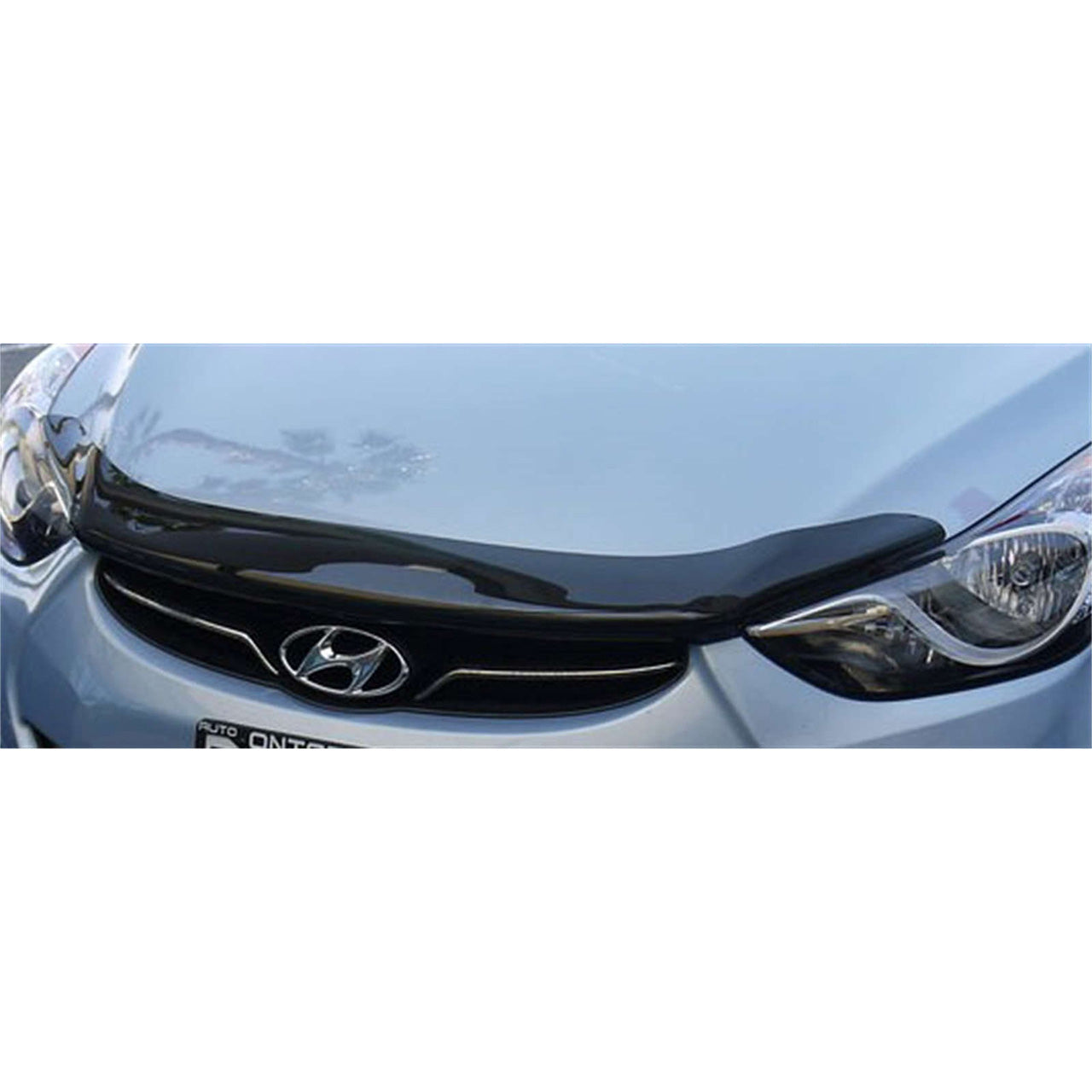 EGR Superguard Hood Guard Dark Smoke - 11-15 Hyundai Elantra