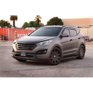 EGR Superguard Hood Guard Dark Smoke - 13-18 Hyundai Santa Fe