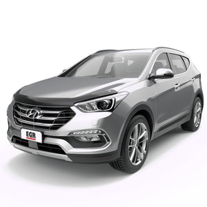 EGR Superguard Hood Guard Dark Smoke - 13-18 Hyundai Santa Fe