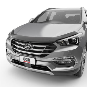 EGR Superguard Hood Guard Dark Smoke - 13-18 Hyundai Santa Fe