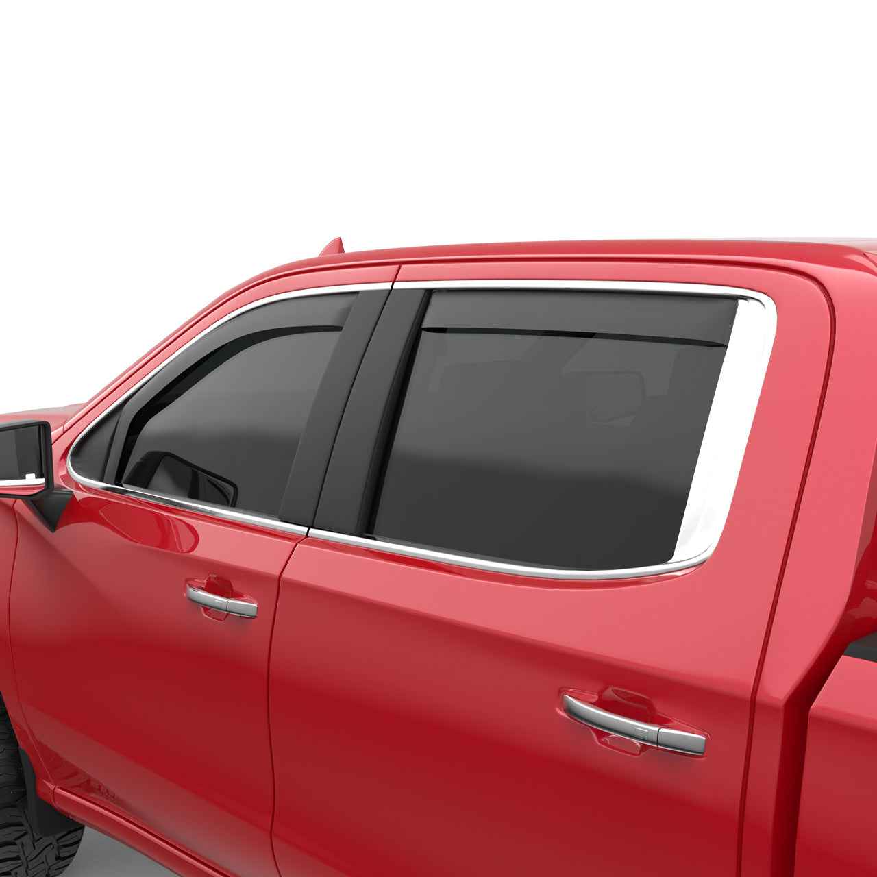 Goodyear Shatterproof In-Channel Window Deflectors For Chevrolet (Chevy) Silverado/GMC Sierra - Foto 3