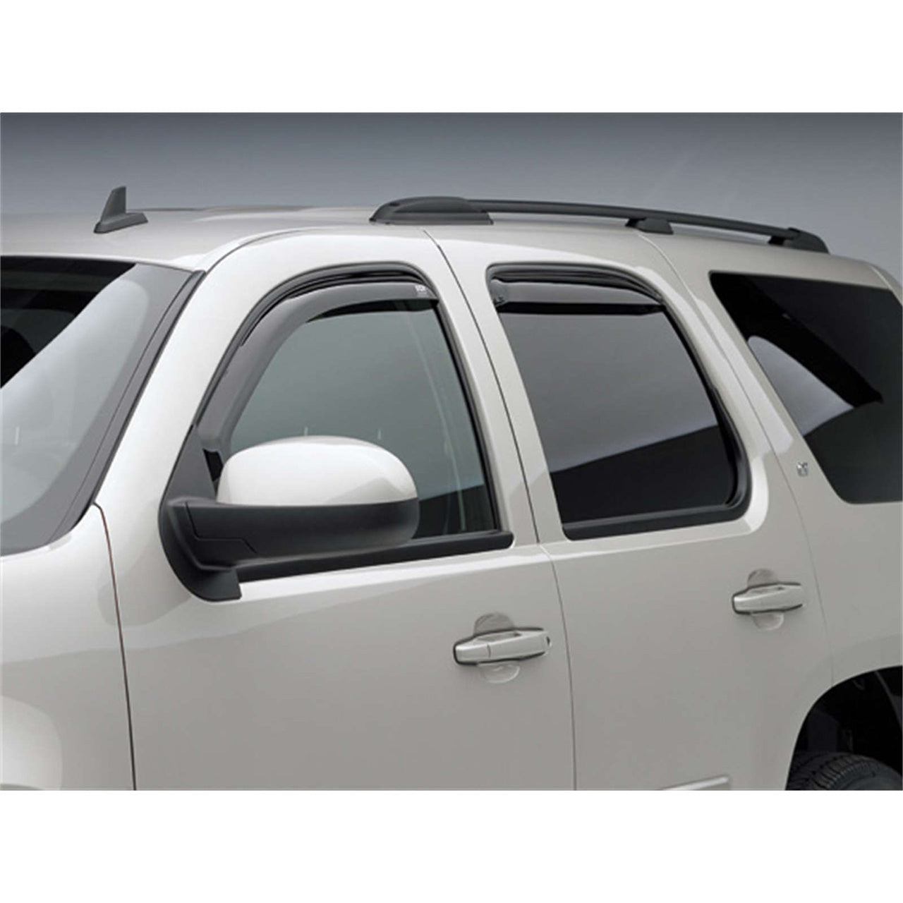 EGR 4pc Smoke Finish In-channel Window Visors for Tahoe|Yukon