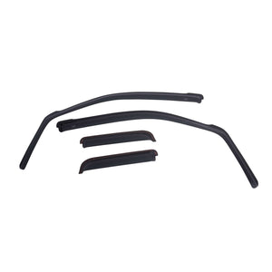 EGR In-channel Window Visors Front & Rear Set Dark Smoke - 00-05 Ford Excursion