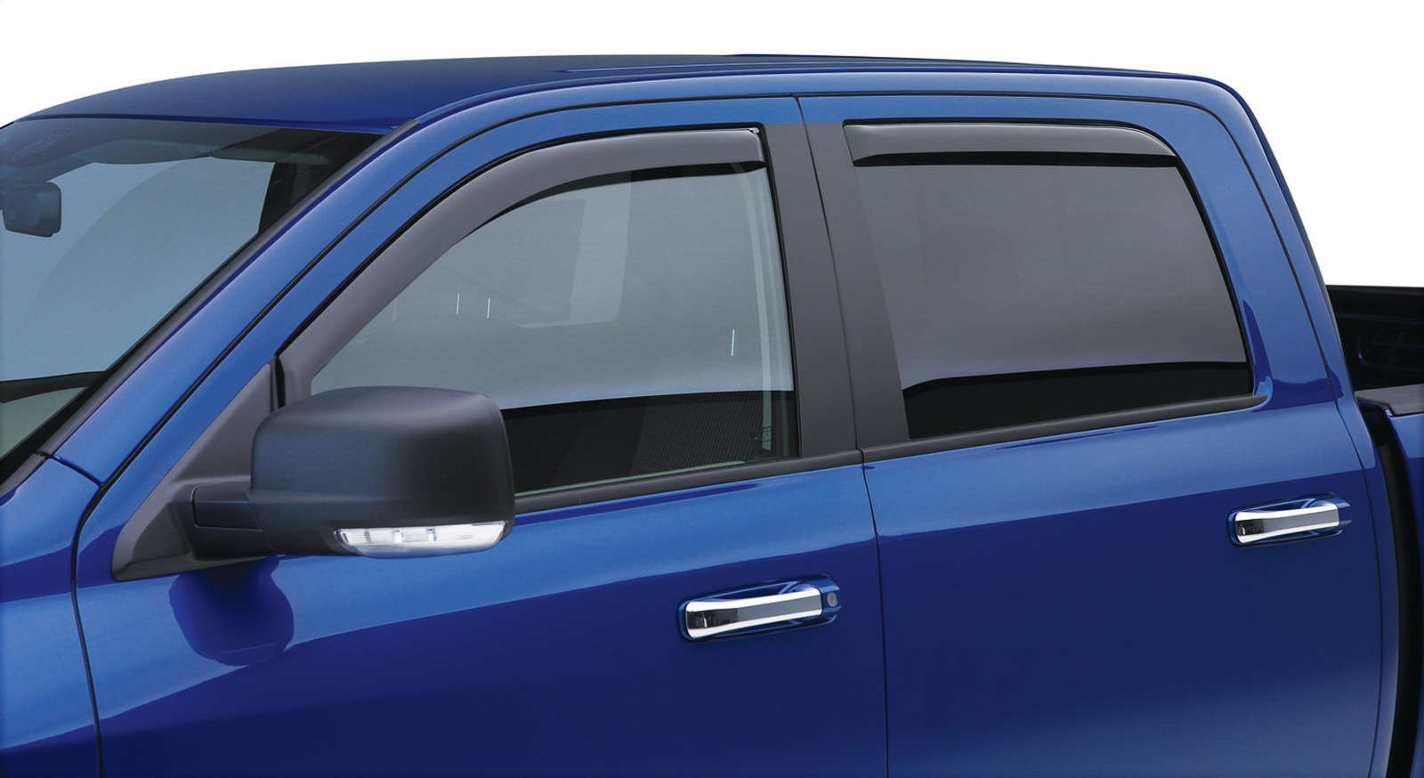 EGR 4pc Matte Finish In-channel Window Visors for Frontier