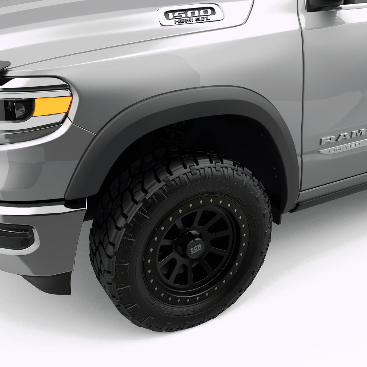 EGR Rugged Fender Flares - 19-23 Ram 1500 Non-Rebel Non-TRX Set of