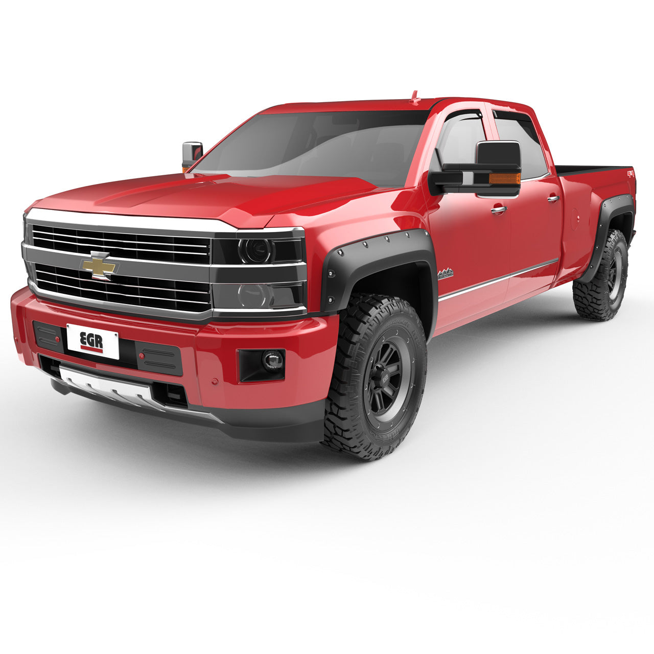 Premium Series S/S Bolt On Fender Flares for 14-19 Chevy FS Trucks