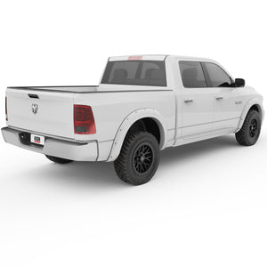 EGR Traditional Bolt-on look Fender Flares - 11-18 Ram 1500 19-22 Ram 1500 Classic Painted to Code Bright White
