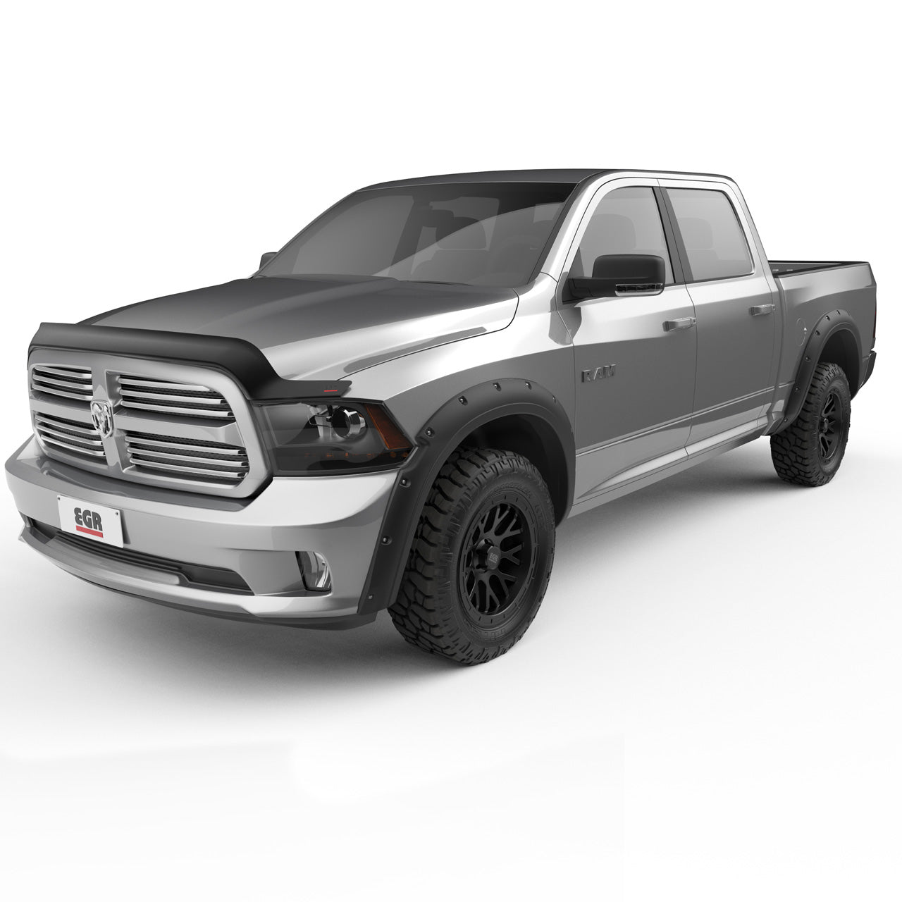 Premium Series S/S Bolt On Fender Flares for 09-24 Ram 1500 Sport