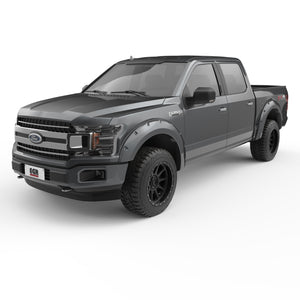 EGR Traditional Bolt-on look Fender Flares - 15-17 Ford F-150 non-Raptor Painted to Code Magnetic set of 4