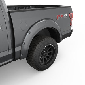 EGR Traditional Bolt-on look Fender Flares - 15-17 Ford F-150 non-Raptor Painted to Code Magnetic set of 4