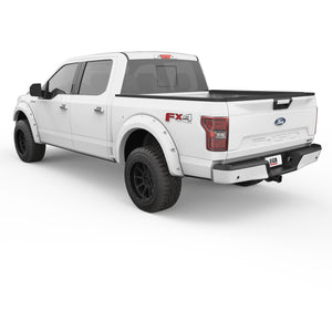 EGR Traditional Bolt-on look Fender Flares - 15-17 Ford F-150 non-Raptor Painted to Code Oxford White set of 4
