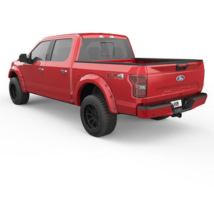 EGR Traditional Bolt-on look Fender Flares - 18-20 Ford F-150 non-Raptor Painted to Code Race Red set of 4