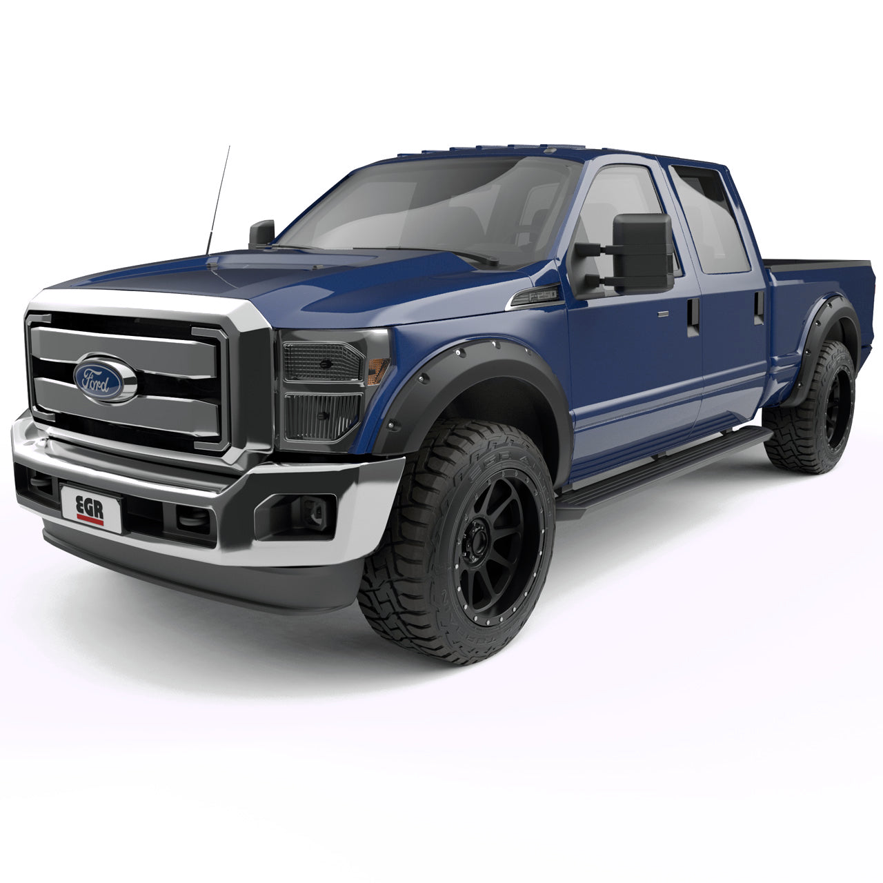 EGR Traditional Bolt-on look Fender Flares - 11-16 Ford F-250 & F-350 Super Duty set of 4