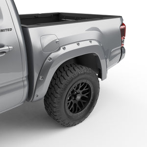 EGR Traditional Bolt-on look Fender Flares - 16-23 Toyota Tacoma Paint to Code Silver set of 4
