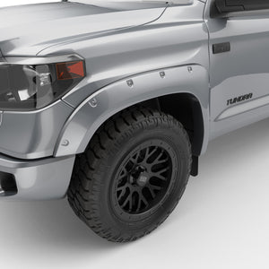 EGR Traditional Bolt-on look Fender Flares - 14-21 Toyota Tundra  Painted to Code Silver set of 4