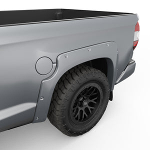 EGR Traditional Bolt-on look Fender Flares - 14-21 Toyota Tundra  Painted to Code Silver set of 4