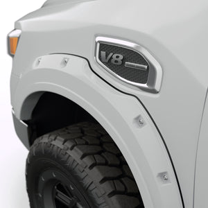 EGR Traditional Bolt-on look Fender Flares - 16-23 Nissan Titan PRO4X /XD Painted to Code White set of 4