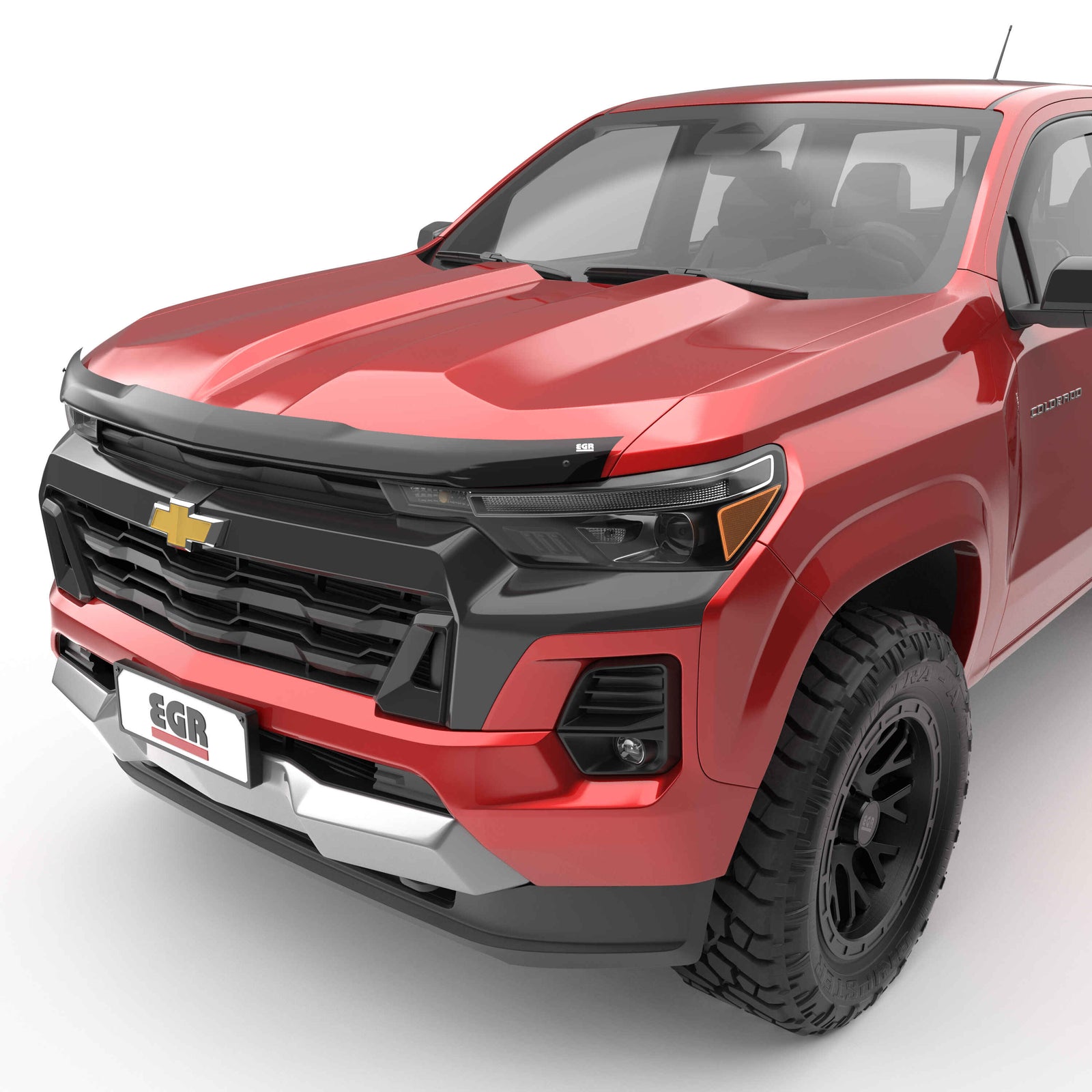 EGR Smoke Finish Superguard Hood Guard for Colorado ZR2