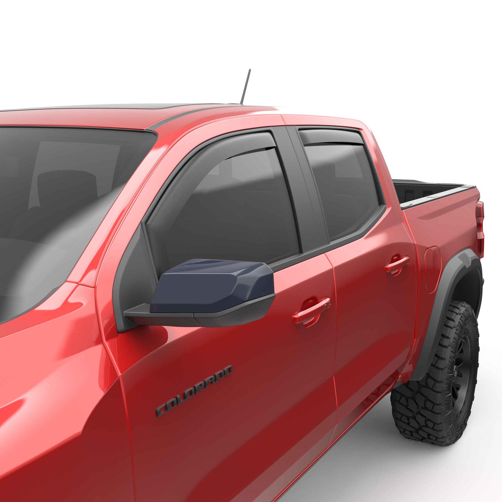 EGR 4pc Matte Finish In-channel Window Visors for Colorado|Canyon