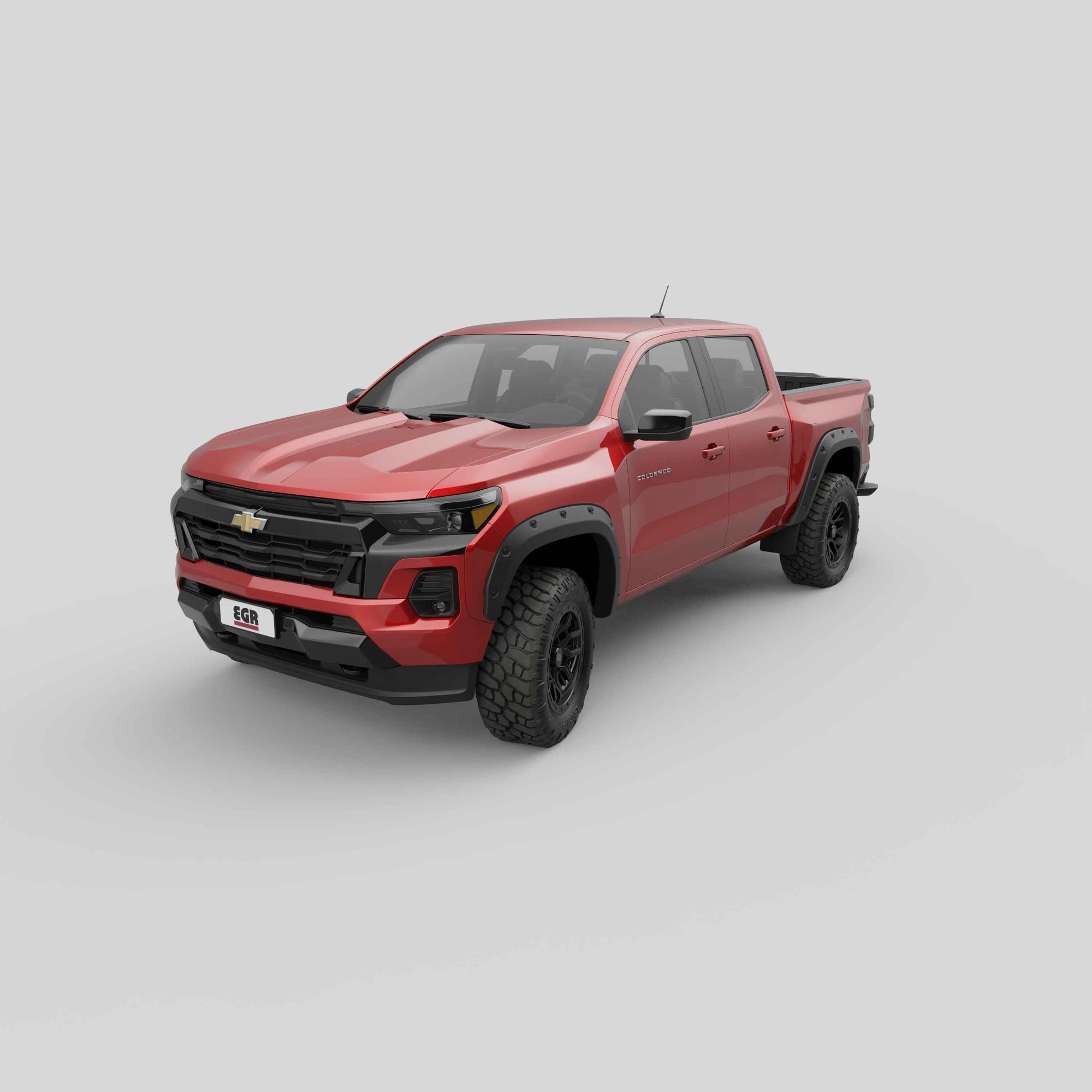 EGR Premium Series Blk Bolt On Fender Flares for 23-25 Chevy Colorado