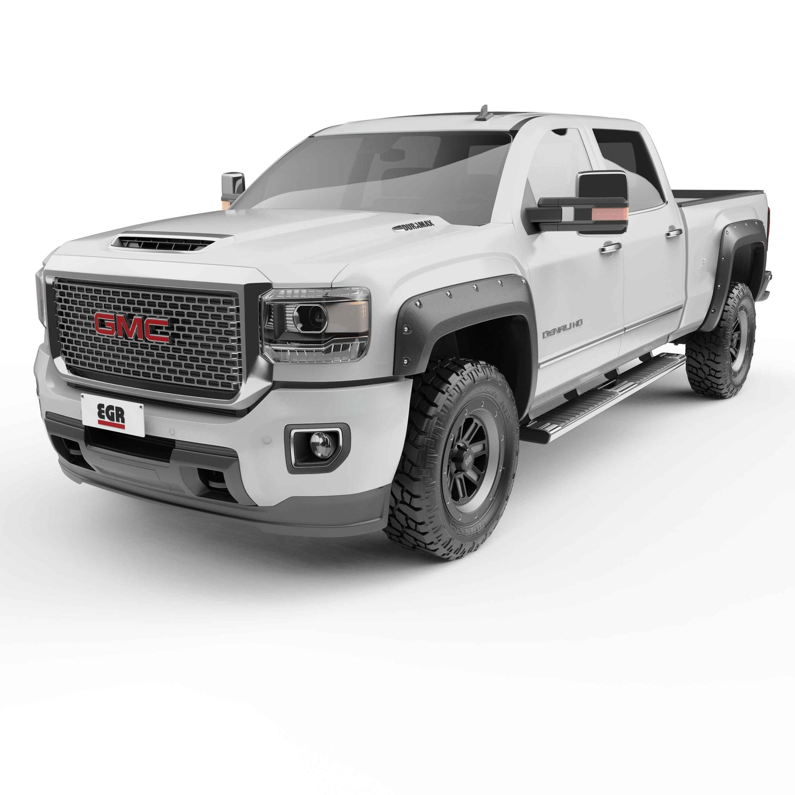 EGR Baseline Series Bolt On Look Fender Flares for 15-19 GMC Sierra HD
