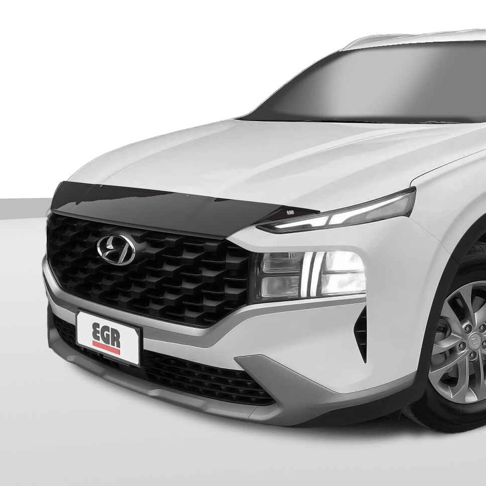 EGR Smoke Finish Superguard Hood Guard for Santa Fe