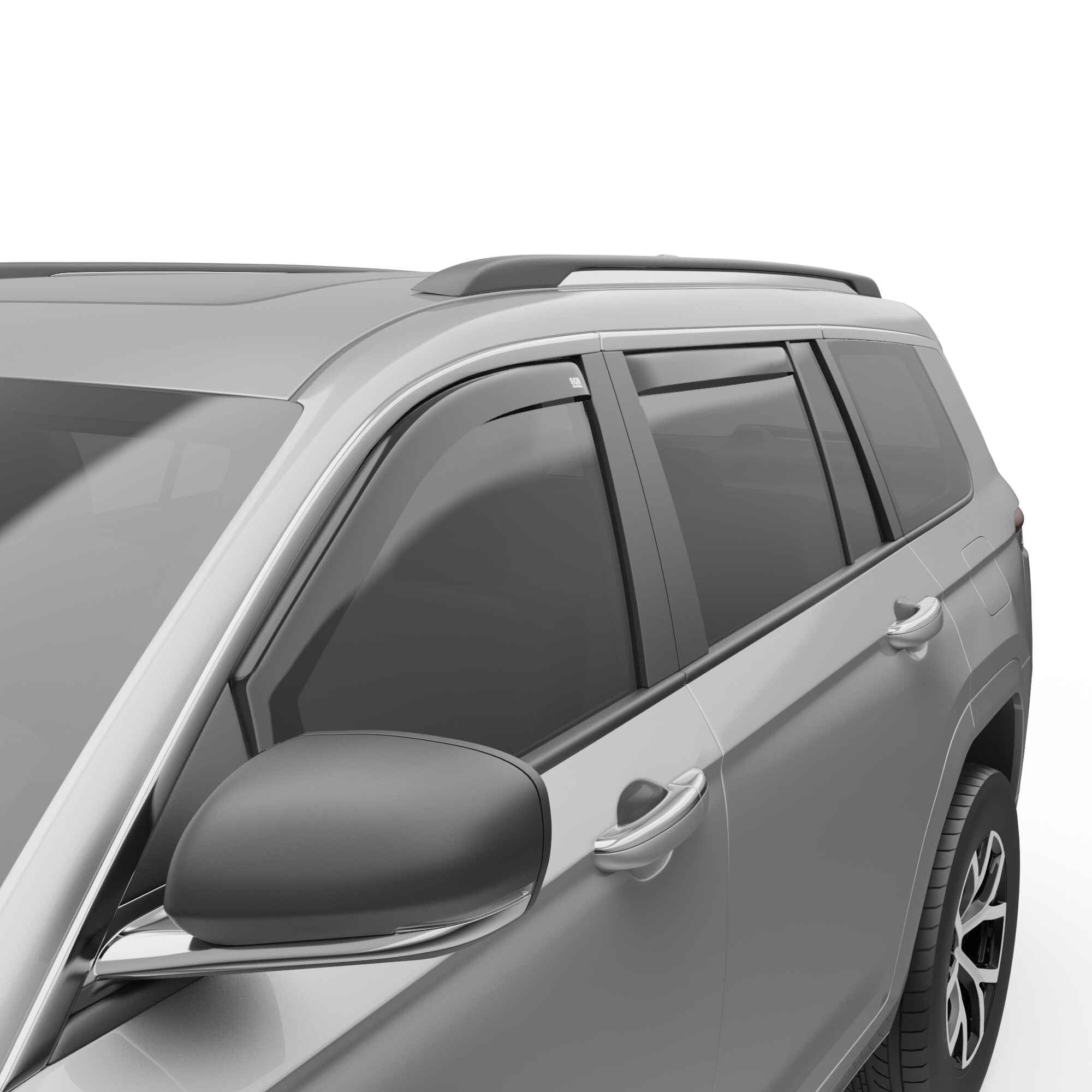 EGR 4pc Smoke Finish In-channel Window Visors for Grand Cherokee L (WL)