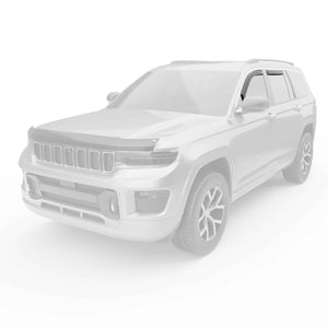 EGR 4pc Smoke Finish In-channel Window Visors for Grand Cherokee L (WL)