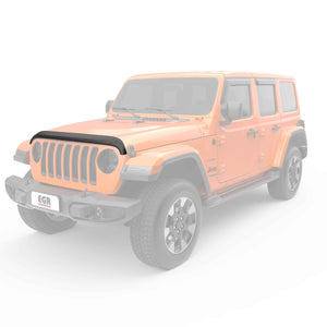 EGR Matte Finish Superguard Hood Guard for Gladiator JT/Wrangler JL