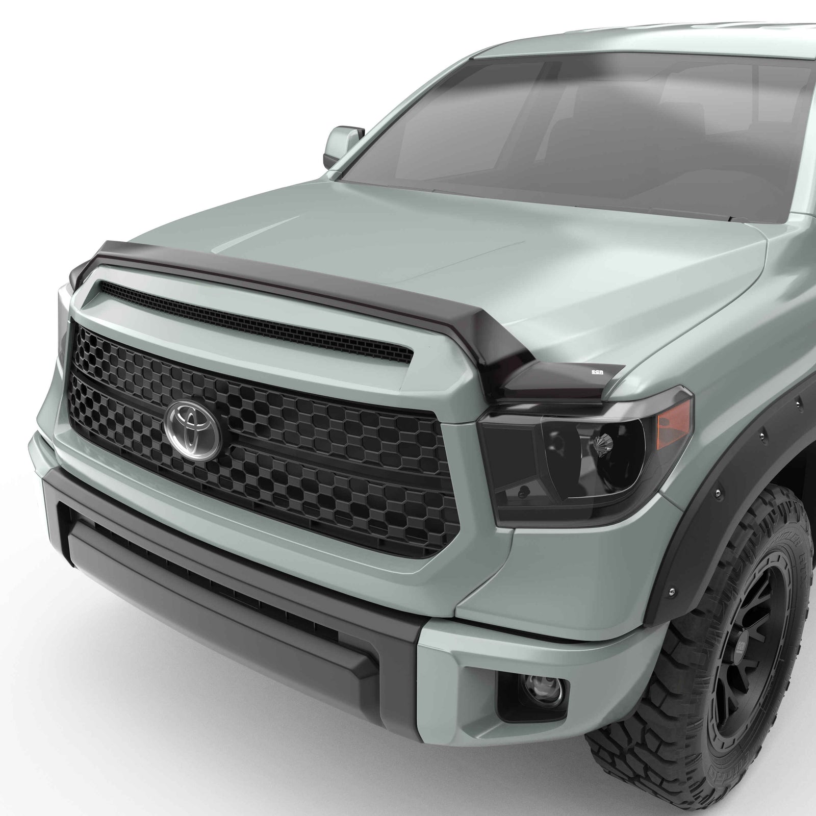 EGR Smoke Finish Superguard Hood Guard for Tundra