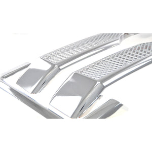 Trim Illusion - Chrome Tape-on Patented Grille Overlay 11-16 Ford F-250 Super Duty/F-350 Super Duty Not For Working Truck 4 PCS Chrome Tape-on Patented Grille Overlay