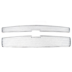 Trim Illusion - Mesh Chrome Tape-on Patented Grille Overlay 15-20 Chevrolet Tahoe/Suburban Does not fit LTZ 2 PCS