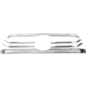 Trim Illusion - Chrome Tape-on Patented Grille Overlay 14-17 Toyota Tundra SR/SR5 6 PCS