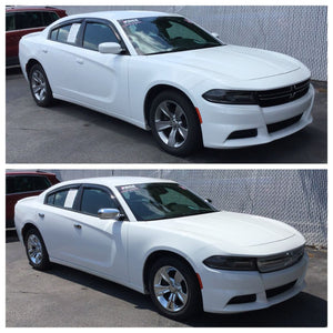Trim Illusion - Chrome Tape-on Patented Grille Overlay 15-21 Dodge Charger SE/SXT/SRT Only SXT in 19-22 1 PC
