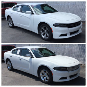 Trim Illusion - Chrome Tape-on Patented Door Handle Cover 11-23 Dodge Charger, 12-23 Dodge Challenger W/ Smart Key 4 PCS