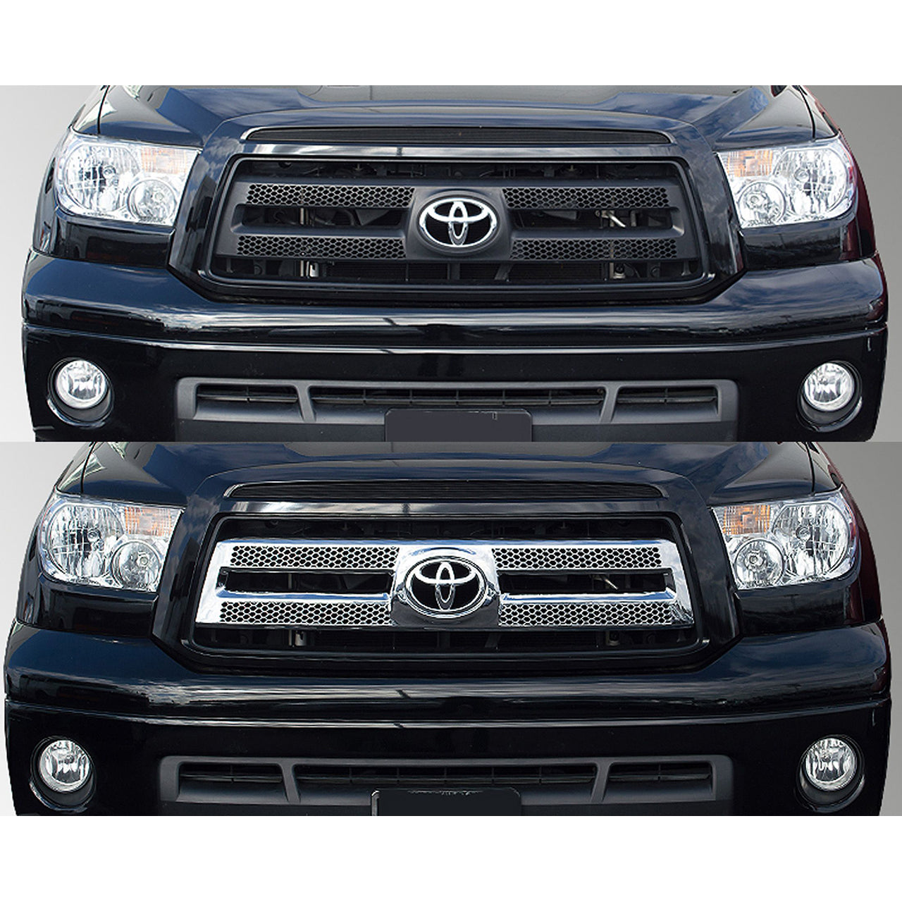 Trim Illusion - Chrome Tape-on Patented Grille Overlay 10-13 Toyota Tundra SR/SR5 1 PC
