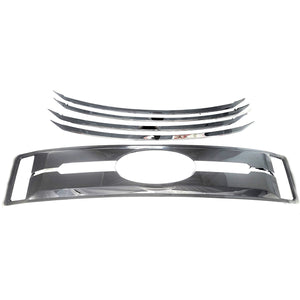 Trim Illusion - Chrome Tape-on Patented Grille Overlay 17-19 Ford F-250 Super Duty/F-350 Super Duty XL/XLT ONLY 5 PCS