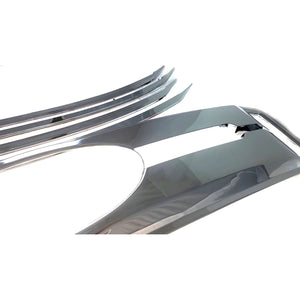 Trim Illusion - Chrome Tape-on Patented Grille Overlay 17-19 Ford F-250 Super Duty/F-350 Super Duty XL/XLT ONLY 5 PCS