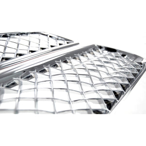 Trim Illusion - Mesh Chrome Tape-on Patented Grille Overlay 11-14 Dodge Charger SE/SXT 4 PCS