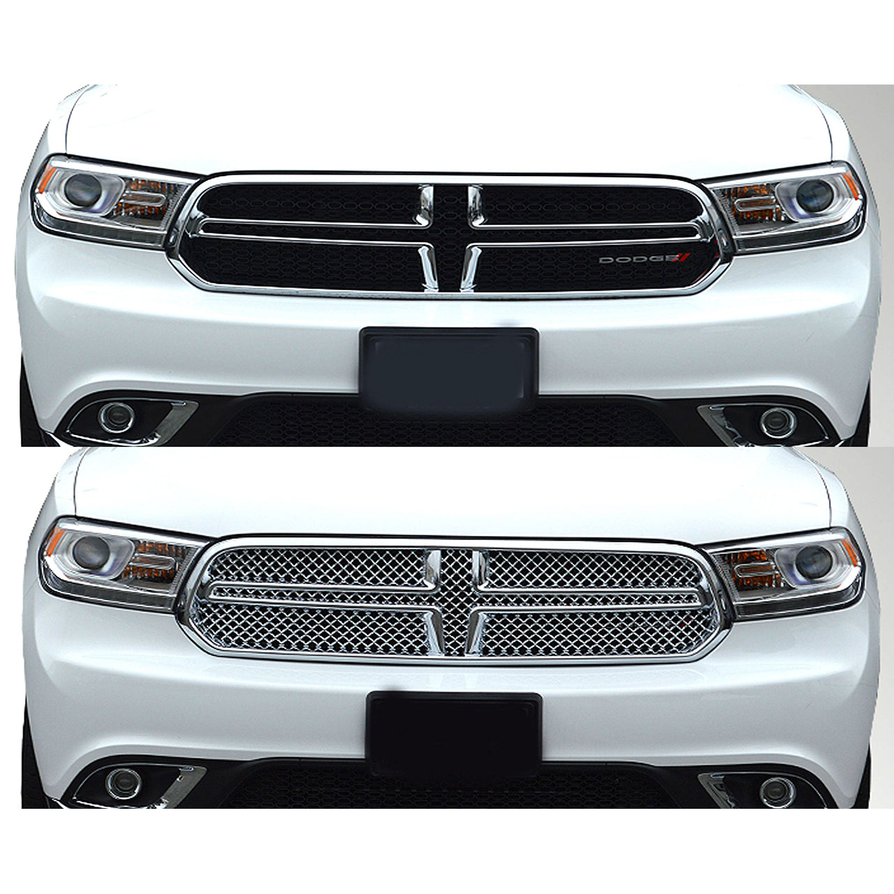 Trim Illusion - Chrome Tape-on Patented Grille Overlay 14-20 Dodge Durango SXT/SXT Plus/LIMITED/CITADEL 1 PC