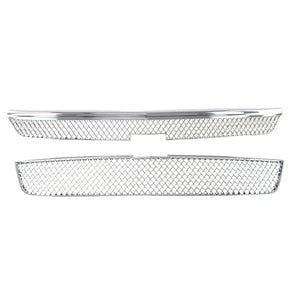 Trim Illusion - Chrome Tape-on Patented Grille Overlay 15-20 Chevrolet Colorado 2 PCS