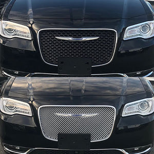 Trim Illusion - Chrome Tape-on Patented Grille Overlay 15-23 Chrysler 300 C/C Platinum/Limited 1 PC