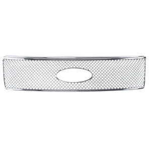 Trim Illusion - Mesh Chrome Tape-on Patented Grille Overlay 16-17 Ford Explorer Base/XLT/Limited/Sport 1 PC