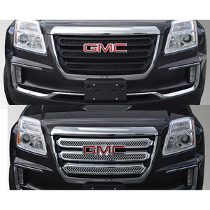 Trim Illusion - Chrome Tape-on Patented Grille Overlay 16-17 GMC Terrain SLE/SLT 3 PCS